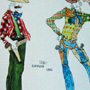 Links: Mr. Samuel Allright. Rechts:Rony, ein edelmuetiger Cowboy.