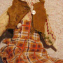 Doll Katika. 30 cm, textiles.