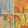 Seasons.Paper, gouashe, 4060 cm.